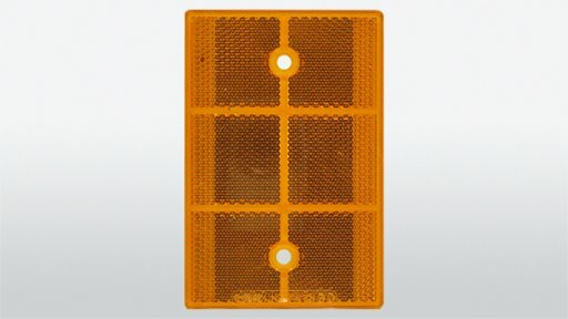 Reflector oranje      40 x 180 mm
