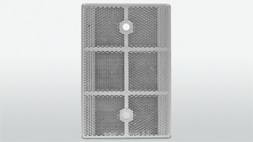 Reflector wit      40 x 180 mm