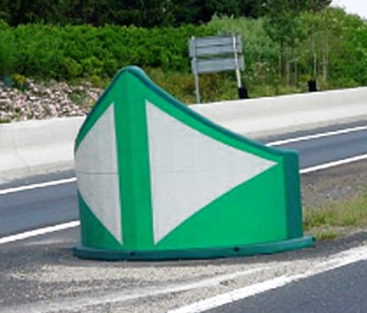 Musoir J14A 2000 mm open - groen