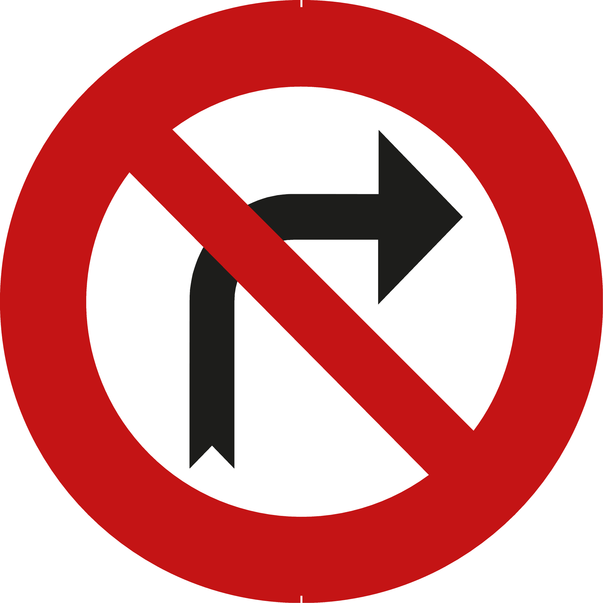 Signface - C31b - klasse  I - Ø 400 mm