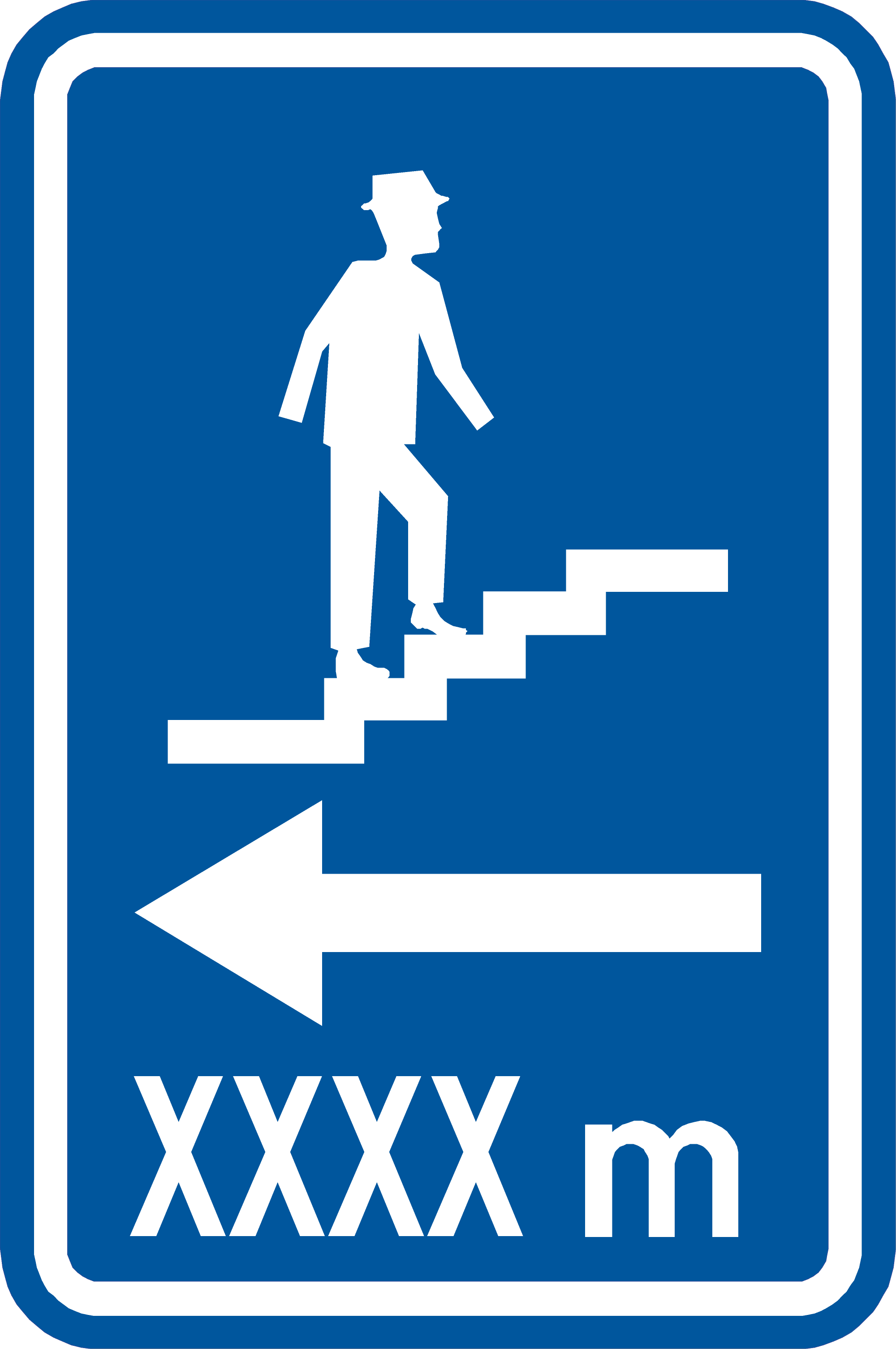 Signface - F51b - klasse  I - 400/600 mm